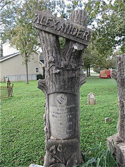 Seelig Alexander's gravestone