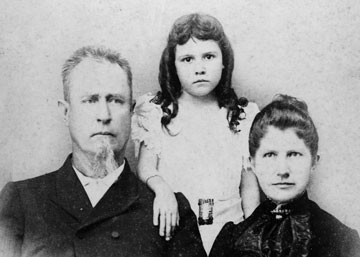 Dr. B. W. Bristow, his wife and niece