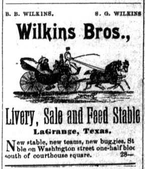 Wilkins Brothers Ad
