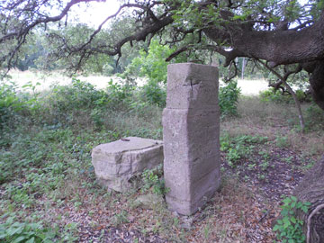 Concrete on Charles Clemons' place