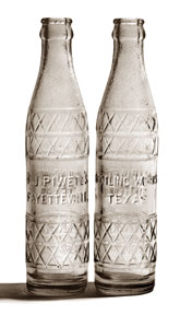 Bottles from Piwetz Bottling Company