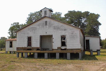 Connersville Primitive Baptist Church before restoration