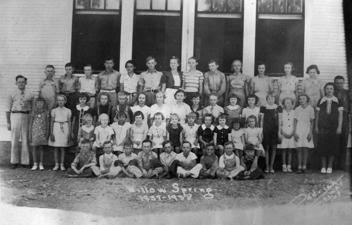 Willow Springs School 1937-38